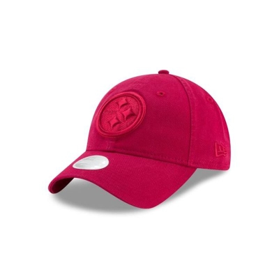 Pittsburgh Steelers Gorra | New Era NFL Core Classic Tonal 9twenty Adjustable Cap Mexico - Rojos
